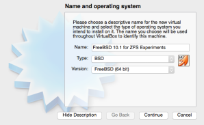 FreeBSD VM, 64-bit